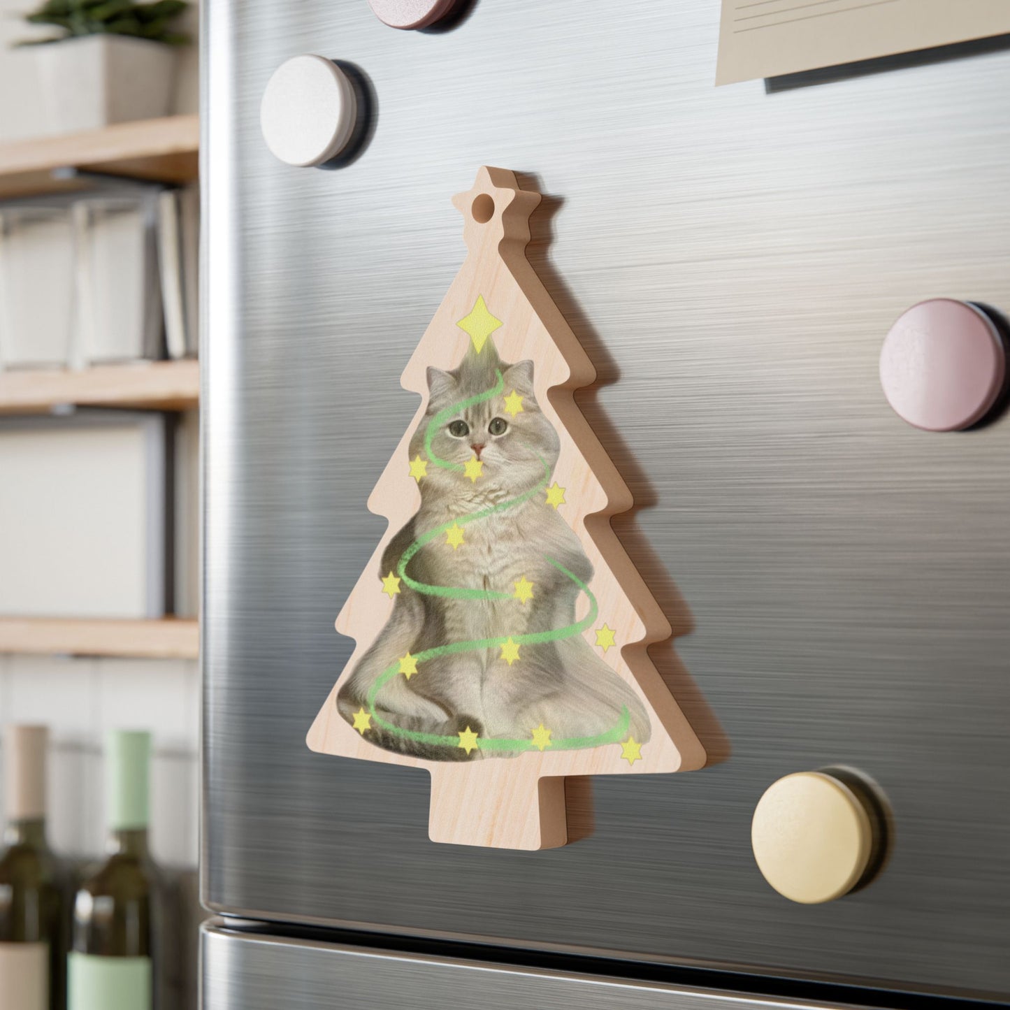 Custom Cat Ornament & Fridge Magnet