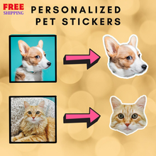 Custom Pet Sticker Sheets  | Waterproof