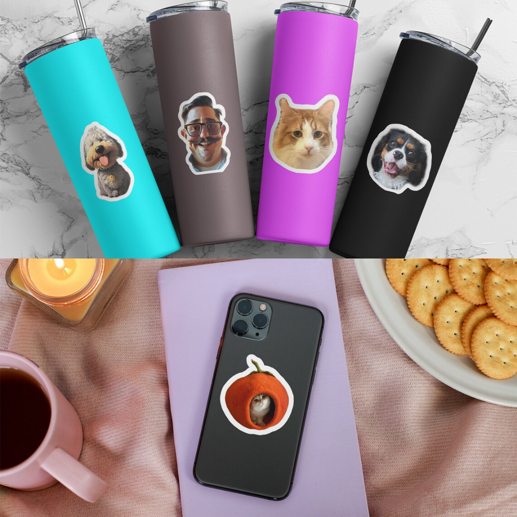 Assorted Cat Stickers Pack