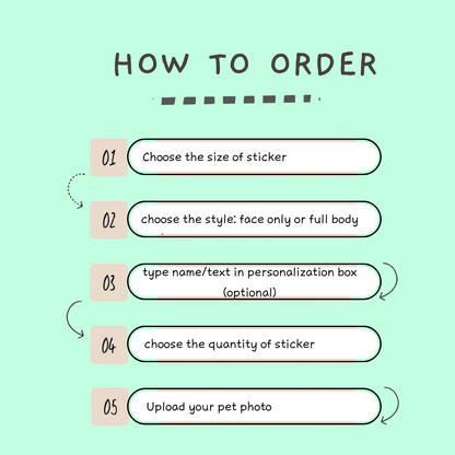 Custom Holographic Cat Sticker