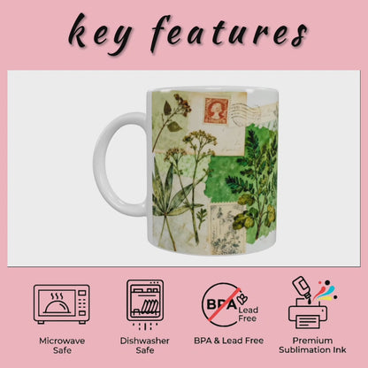 Forest Tales Cat Mug