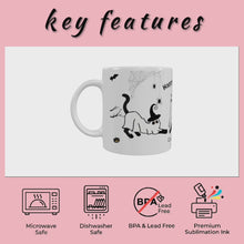 Halloween Ghost Cat Mug