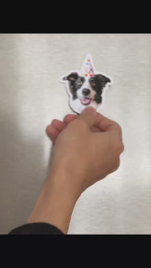 Custom Cat Die-Cut Magnet